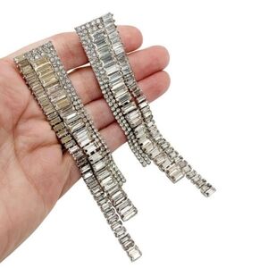 ZARA Rhinestone Earrings.